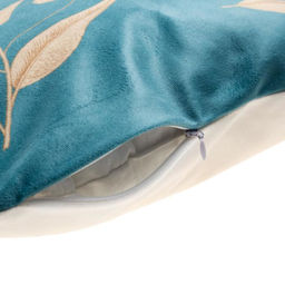 Наволочка декоративная Этель Птица 40х40 см, велюр, 100% п/э  фото 4