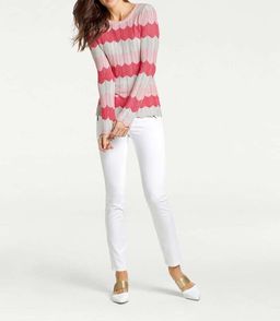 Пуловер, коралловый - Patrizia dini фото 3