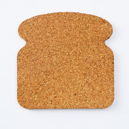 Набор подставок под горячее Доляна «Хлеб», под кружку, пробка,10 шт., 10×10 см
