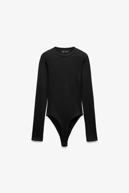 COTTON MODAL BODYSUIT - Zara фото 11
