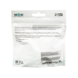 Соска на бутылочку M&B «Natural», антиколиковая, широкое горло Ø50 мм., от 3 мес., средний поток