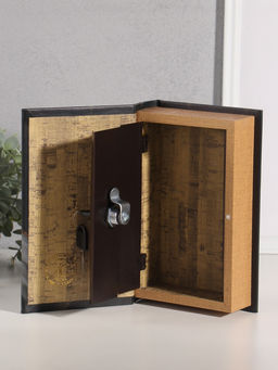 Шкатулка книга - сейф «Уильям Шекспир. Король Лир», дерево, искусственная кожа, тиснение, 21×13×5 см