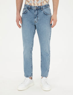A__k Mavi Tapered Fit Jean Pantolon