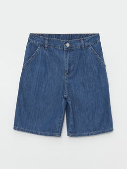 Rahat Kal?p Beli Lastikli Erkek ?ocuk Jean ?ort