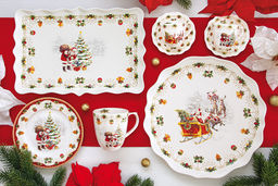 Чашка с блюдцем Новогодние традиции, 0,32 л - Easy life фото 3