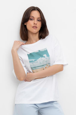 VERY NEAT_ Е 30088/1/белый фуфайка жен фото 5