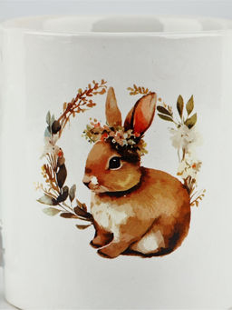 Кружка керамическая Зайка, 400 мл - Дорого внимание фото 2