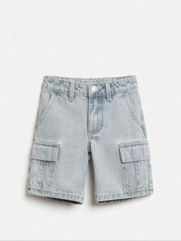 ACOOLA / Шорты джинсовые детские для мальчиков Annone светло-голубой  фото 3