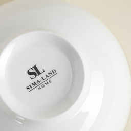 Салатники SL Home «Каскарон», 1.4 л, d=18 см, набор 2 шт., костяной фарфор, белые