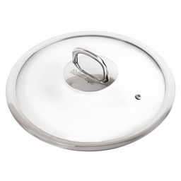 Кастрюля из нержавеющей стали Safia 9л, д28см, h23,2см, дно д25,5см, s0,8мм, стеклянная крышка, плоское, утолщенное дно, ТРС (теплораспределительный слой), нержавейка AISI 304 (18/10) (Россия) Подходит для всех видов плит, включая индукционную. - Домашняя мода фото 5