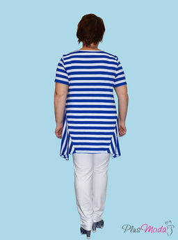 Туника Модель №14 размеры 52-66 - Plusmoda фото 3