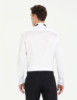Beyaz Slim Fit Smokin G_mlek