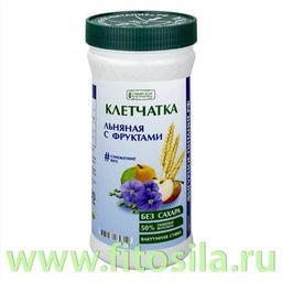 Сибирская клетчатка "Льняная с фруктами", 280 г
