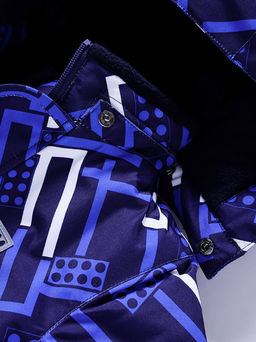 Комбинезон Valianly детский для мальчика синего цвета 9211S  фото 6