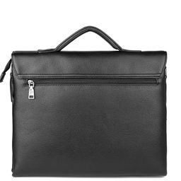 817A black, мужской портфель из экокожи Barcelo Biagi