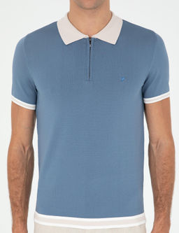 Синий зауженный свитер - Cacharel фото 6