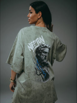 Ирбис футболка женская (хаки варенка)