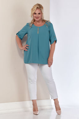 Блуза SHETTI 4053 голубой