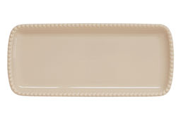Блюдо прямоугольное Tiffany, бежевое, 36х16 см - Easy life фото 2