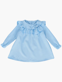 Платье для девочки праздничная нарядная детская одежда садик UD 7033 голубой - Mini maxi фото 2