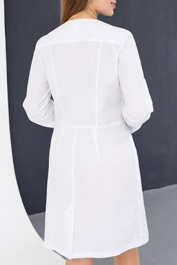 Халат женский 154 ТСД. Цвет: белый - Стильб фото 2