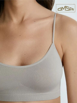 122DD(477) Майка женская (Топ на тонких  бретелях)OMSA