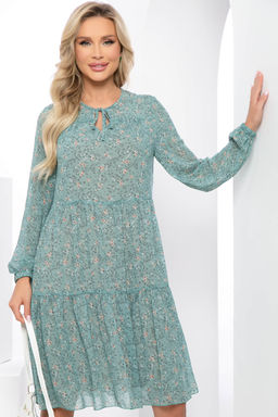 Платье Парадиз (олива) П8784