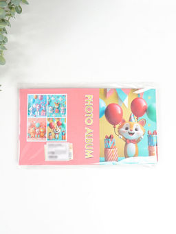 Фотоальбом на 100 фото 10×15 см «Лисёнок и шарики», 4.5×12.5×16.5 см