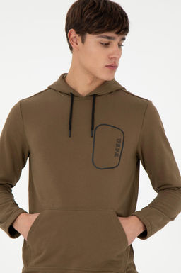 Мужской свитшот цвета хаки Неожиданная скидка в корзине - U.s. polo assn фото 3