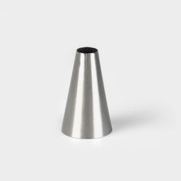 Цена за 2 шт. Насадка кондитерская KONFINETTA Круг, d=3 см, выход 1.1 см, нержавеющая сталь