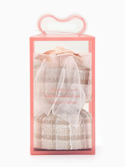 Букет из трех бежевых мыльных роз - SB BEAUTY фото 4