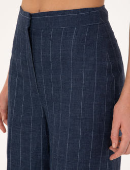 Lacivert Keten Pantolon - Pierre cardin фото 5
