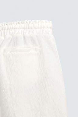 BERMUDA JOGGER ESTRUCTURA / Blanco roto - Zara фото 18