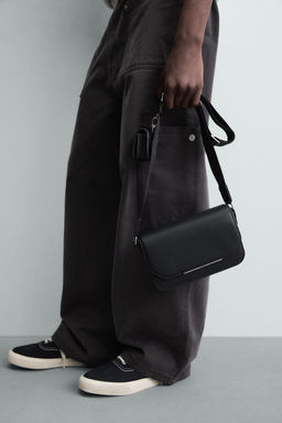 TEXTURED CROSSBODY BAG - Zara фото 7