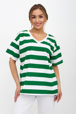 Футболка женская в полоску Фурор