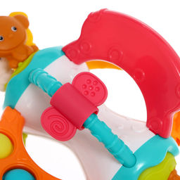 Развивающая игрушка «Весёлые зверята», с тактильными резиночками