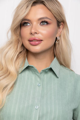 Рубашка Арета (фисташка) Б7359 - Lt collection фото 3