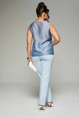 Beautiful&Free 6208 небесно-голубой, Брюки, Блуза, Жакет - Beautiful and free фото 10