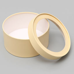 Подарочная коробка Крема кремовая, завальцованная с окном, 21 х 11 см - UPAK LAND фото 7