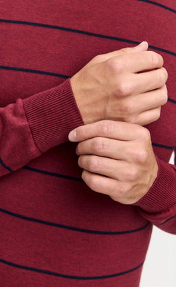 Джемпер F421-1547 bordo - Fine joyce фото 5