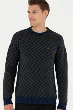 Мужской темно-синий свитер - U.s. polo assn фото 10