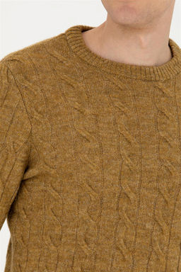 Мужской легкий свитер цвета хаки - U.s. polo assn фото 7