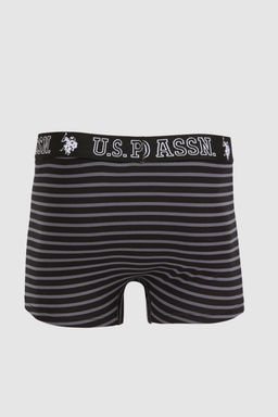 Erkek Siyah 3l_ Boxer Tak_m_ - U.s. polo assn фото 4