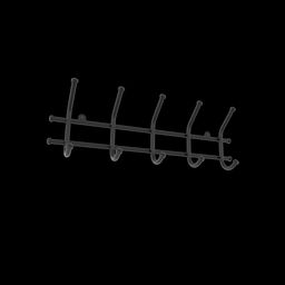 Вешалка "Норма-5" 48*17*80 (бел.,медн.,серебр.,черн.) арт. ВН 24