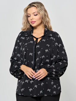 Блузка 0059-27п кремово-белый - Dora фото 41