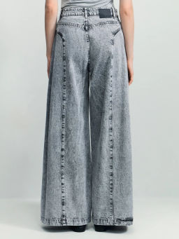 Джинсы ultra wide leg с высокой посадкой / Zarina фото 5