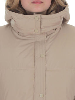 S24-292 BEIGE Куртка зимняя женская (150 гр. холлофайбер)