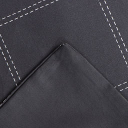 Постельное бельё Этель дуэт Cage: graphite, 143х215 см-2шт, 215х240 см, 50х70+3 см-2 шт, мако-сатин, 114г/м2  фото 6