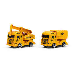 Автовоз со спецтехникой, под колпаком