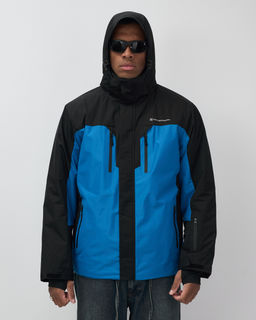 Горнолыжная куртка мужская зимняя голубого цвета 7612Gl - Mtforce фото 5